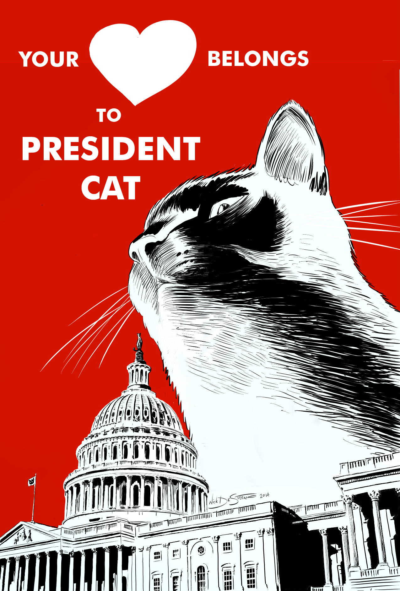 PresidentCat_Heart